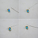 Oval Beaded Pendant Necklace-3