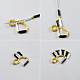 Beaded Bracelet with Bugle Beads-4