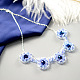 Beaded Crystal Necklace-1