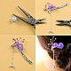 Purple Flower Hair Stick-7