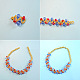 Multicolor Glass Bead Necklace-4