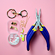 Alloy Key Chain with Pendants-2