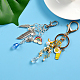 Alloy Key Chain with Pendants-6