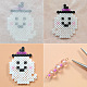 Halloween Fuse Beads Ghost Earrings-4