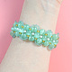 Lightgreen CatEye Beads Bracelet-7