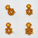 Maple Crystal Beaded Earrings-7