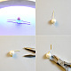 Hand-drawn Glass Ball Hair Pin-5