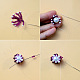 Seed Beads Bellflower Necklace-5
