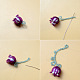Seed Beads Bellflower Necklace-7