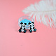 Cute Panda Beaded Earrings-8