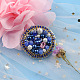 Jewel Beads Embroidery Brooch-1