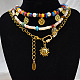 Hawaiian Style Three-tiered Necklace-1