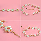 Elegant Pearl Flower Necklace-4
