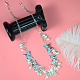 Butterfly White Pearl Necklace-7