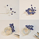 PandaHall Selected tutoriel sur les bagues en perles violettes enveloppées de fil-7