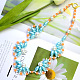Flower Shape Pearl Necklace-7