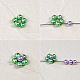 PandaHall Selected tutoriel sur l'ensemble de bijoux en perles de forme géométrique-4