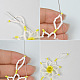 Collier de perles en forme de fleur-7