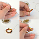 PandaHall Selected Tutorial on Colorful Beaded Ring-6