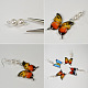Butterfly Shape Earrings Made Of Resin-7
