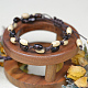 PandaHall Selected Idea on Wooden Bead Bracelet-5