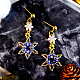 Boucles d'oreilles à perles en forme d'étoile-7