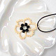 PandaHall Selected tutoriel sur le collier de perles en forme de fleur-8
