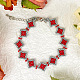 PandaHall Selected idée de bracelet en perles de rocaille carrées-7
