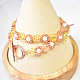 PandaHall Selected Tutorial on Spring Style Seed Beaded Bracelet-6