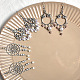 PandaHall Selected Idea on Antique Silver Chandelier Earrings-6