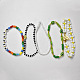 PandaHall Selected idée sur un ensemble de bracelets en perles acryliques-5