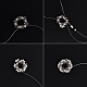 PandaHall Selected tutoriel sur les boucles d'oreilles fleurs en perles de rocaille-3
