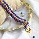 PandaHall Selected tutorial sul braccialetto con perline di vetro e perle-8
