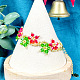PandaHall Selected Idee für ein weihnachtliches Perlenarmband mit Blumen-6