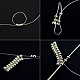 PandaHall Selected tutorial sobre elegante collar con colgante de perlas-3