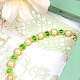 Bracelet perlé couleur printemps-1
