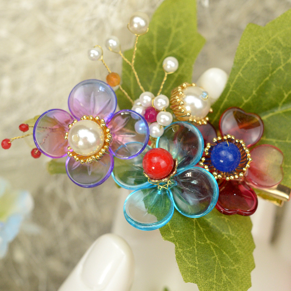 Шпильки для волос в китайском стиле с витыми цветами-7