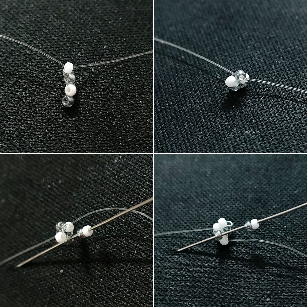 PandaHall Selected идея серег из жемчужных бусин в форме завитков-3