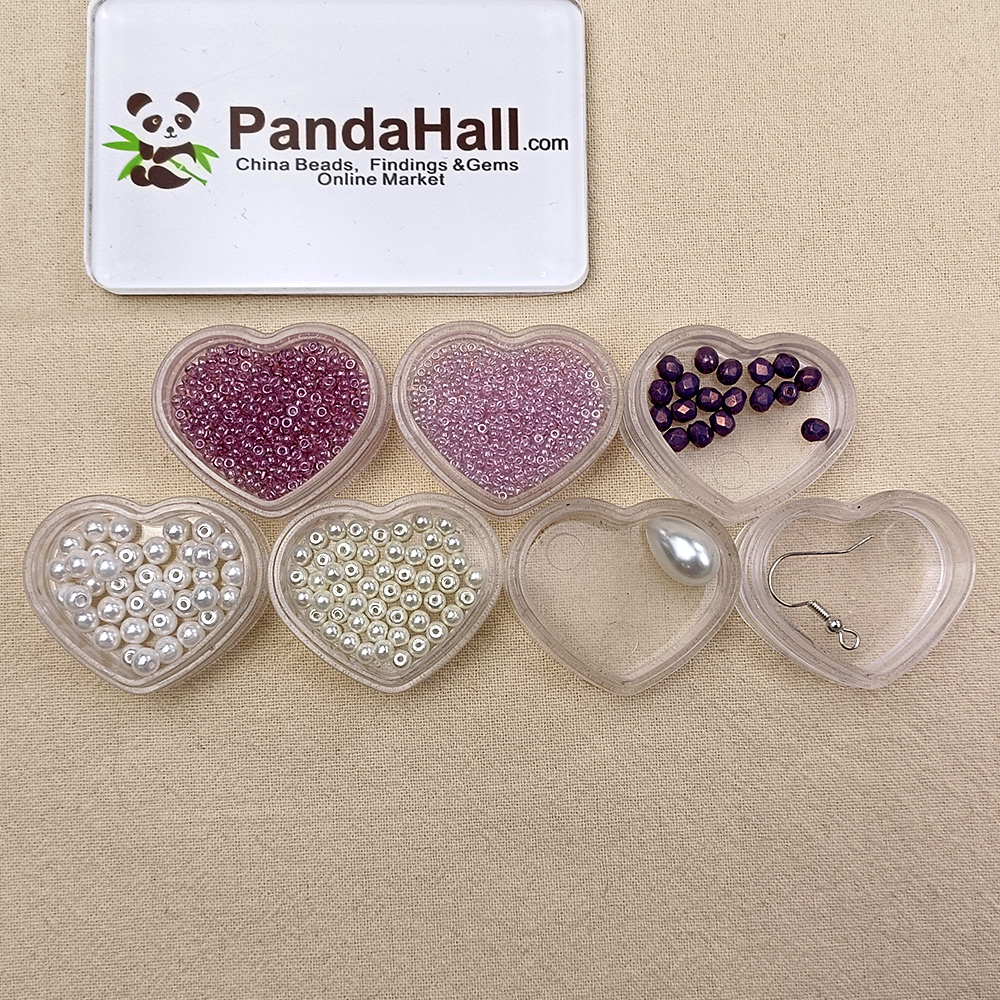 PandaHall Selected идея с серьгами с квадратными жемчужинами-2