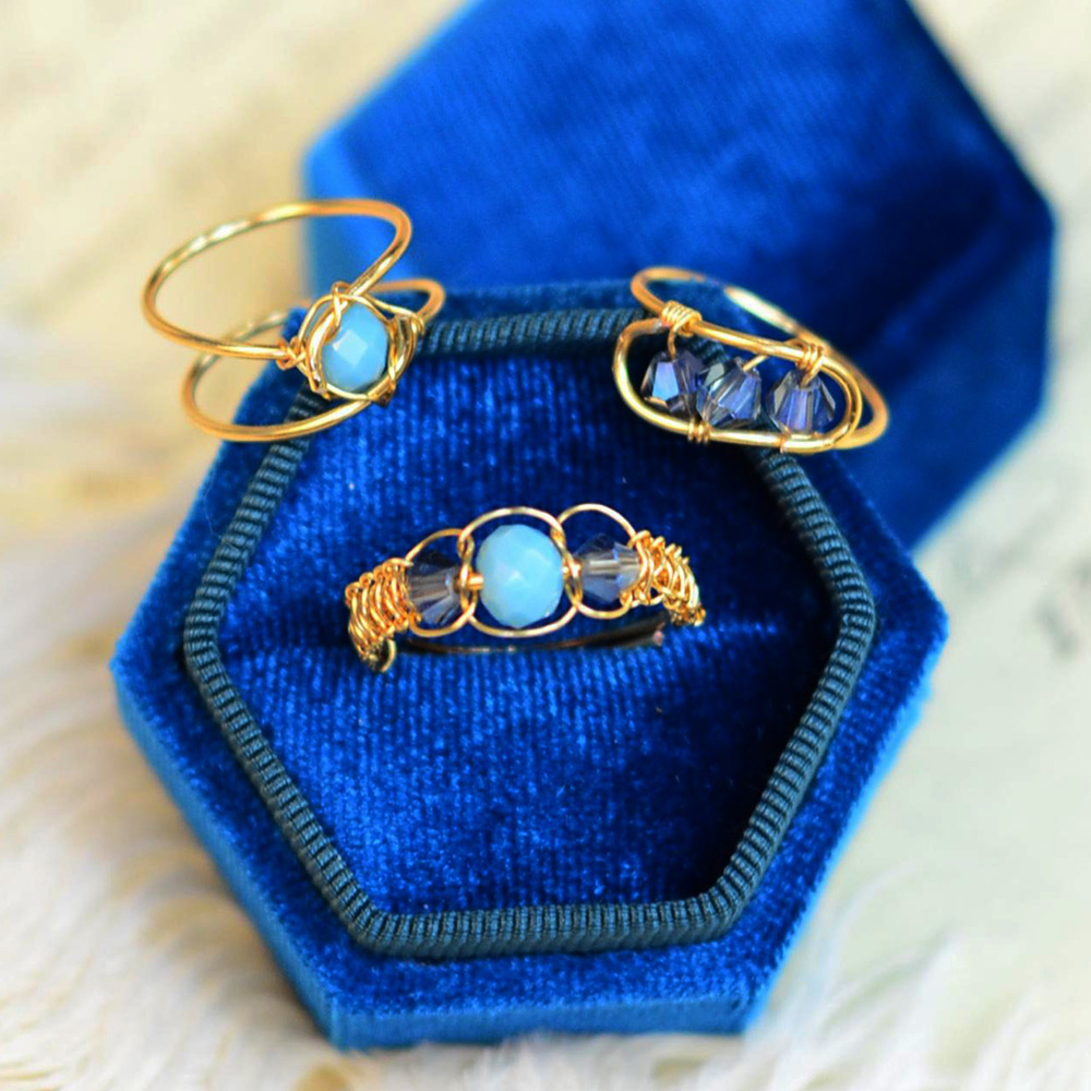 PandaHall Selected руководство по набору заводных колец-7