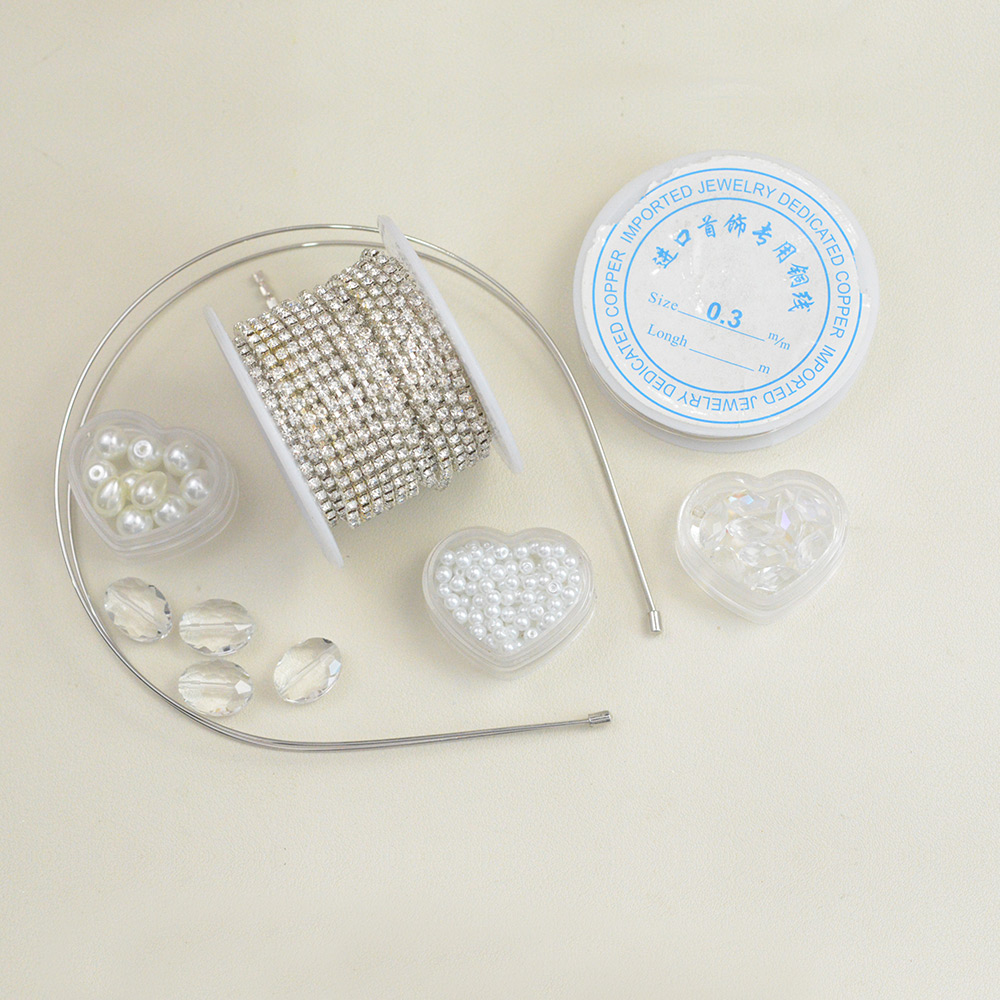 Самодельная резинка для волос из проволоки-2