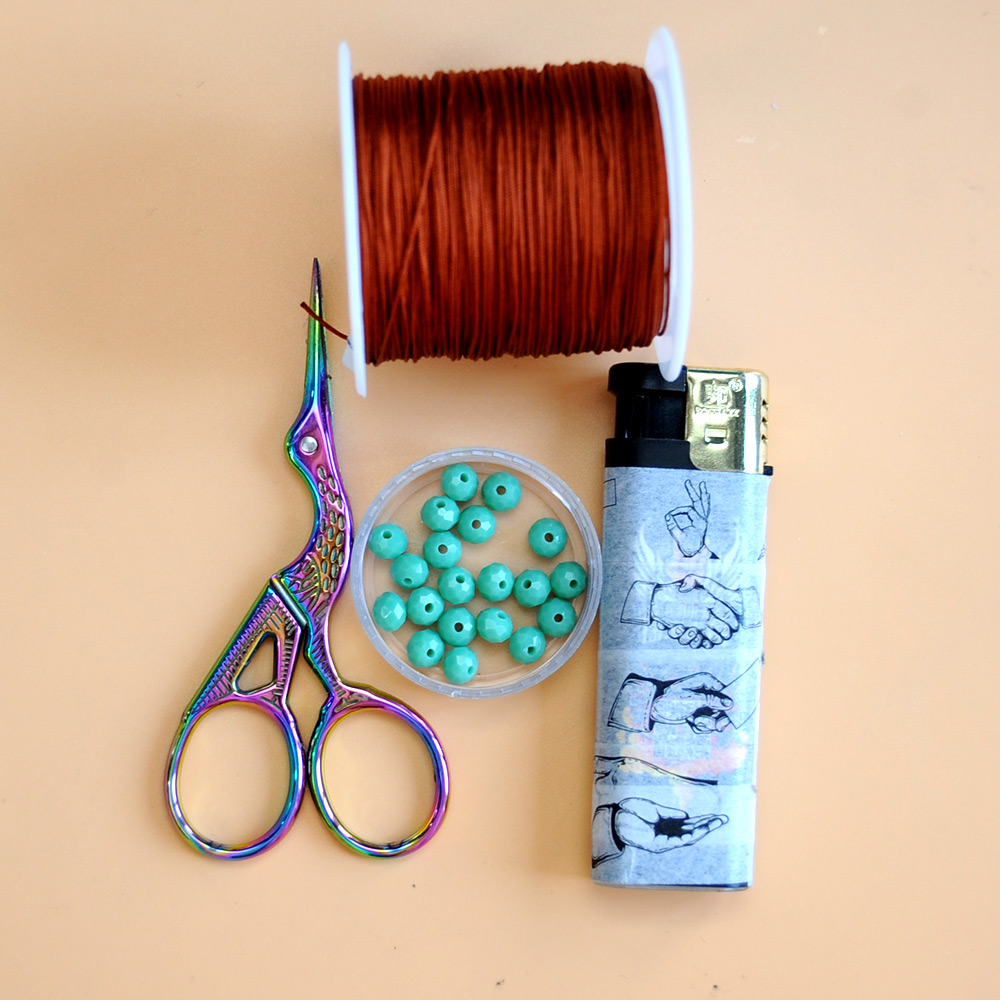 PandaHall Selected мастер-класс по плетению браслета из стеклянных бусин.-2