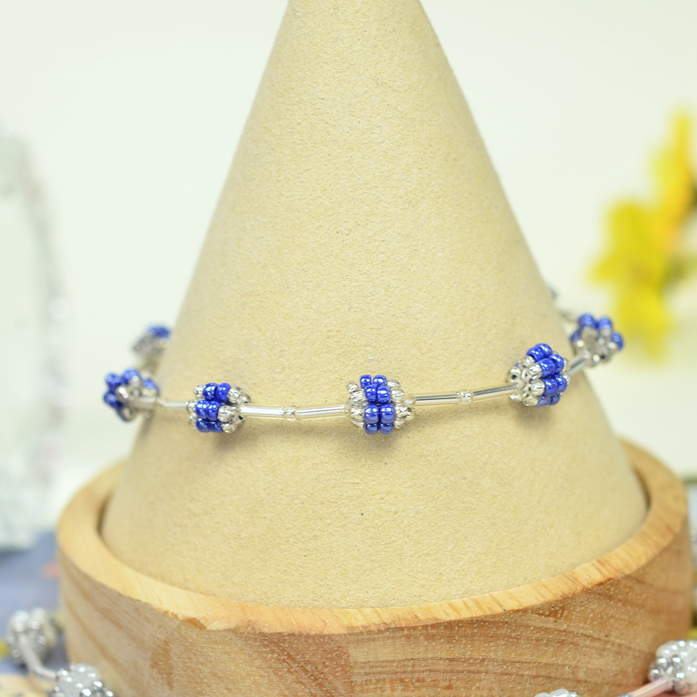 PandaHall Selected идея элегантного браслета из стекляруса-6