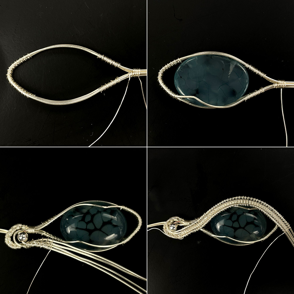 Подвеска из проволоки-4