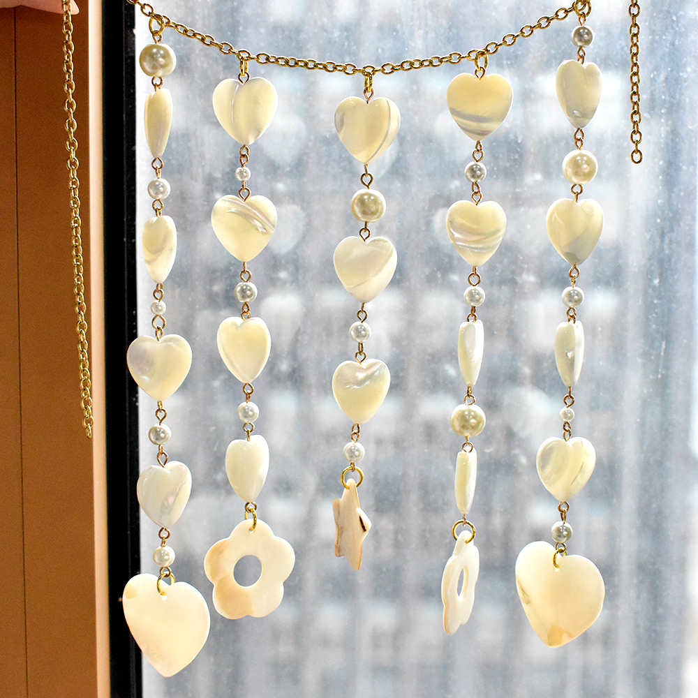 Занавеска из ракушек