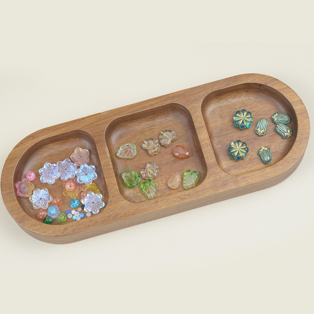 Свежий и элегантный стиль чешский стеклянный браслет из бусин-2