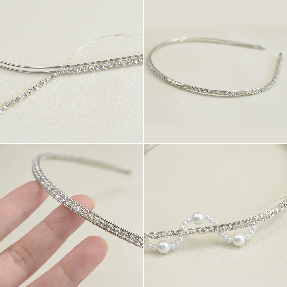 Самодельная резинка для волос из проволоки-3