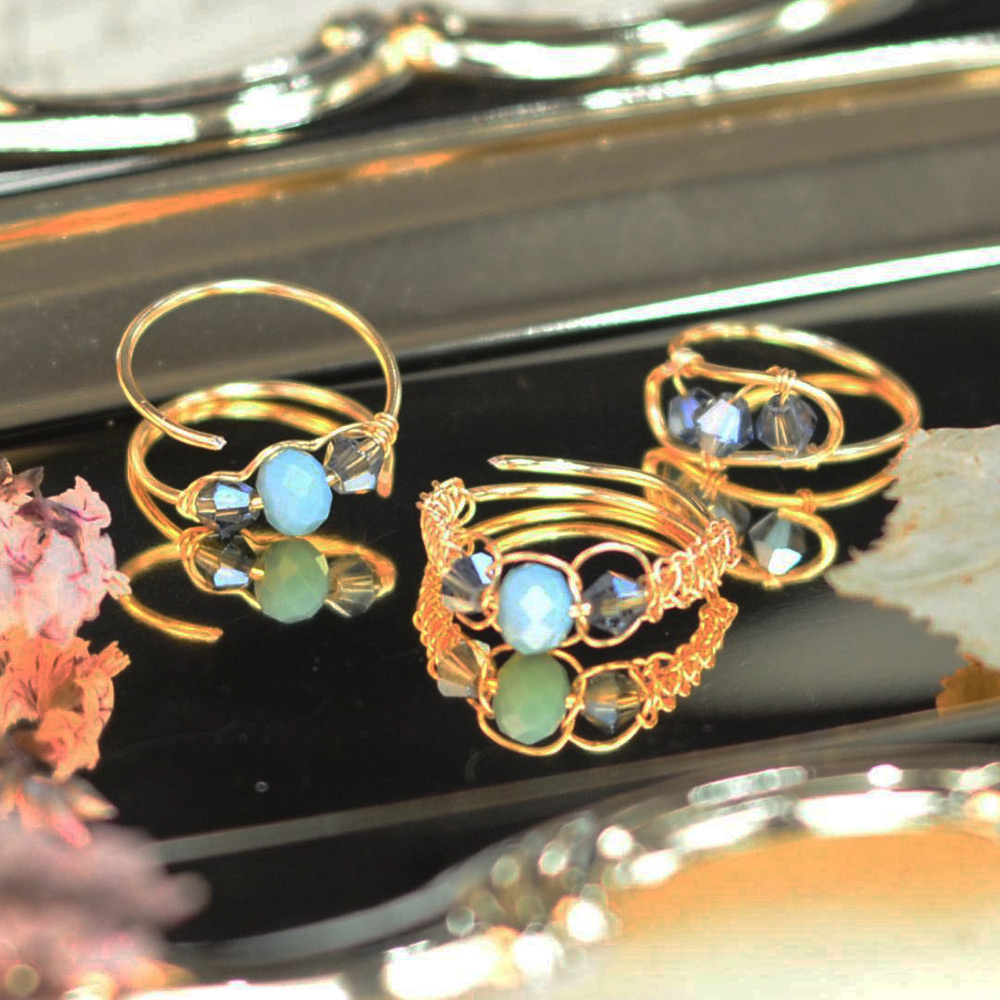 PandaHall Selected руководство по набору заводных колец-5