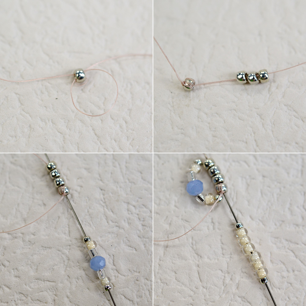 PandaHall Selected мастер-класс по изготовлению спиральных сережек из бисера.-3