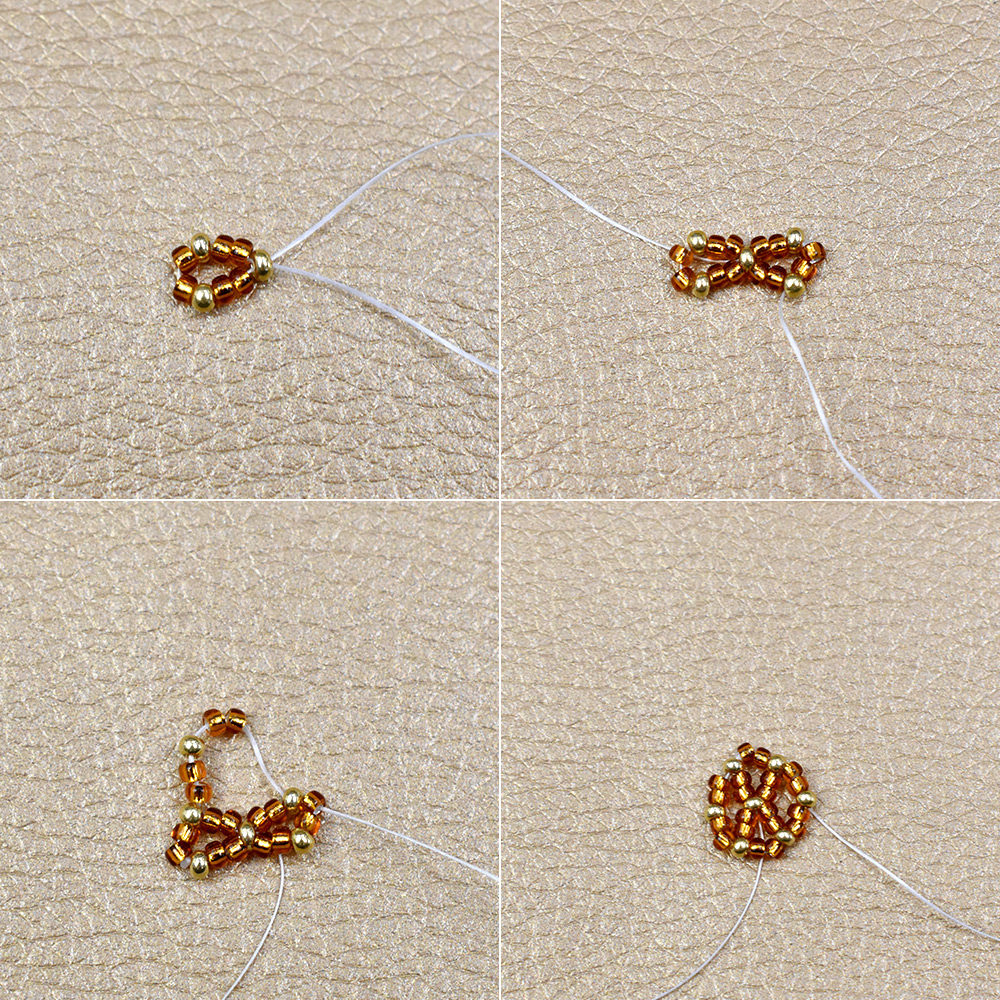 PandaHall Selected мастер-класс по изготовлению браслета из стекла и жемчуга.-3